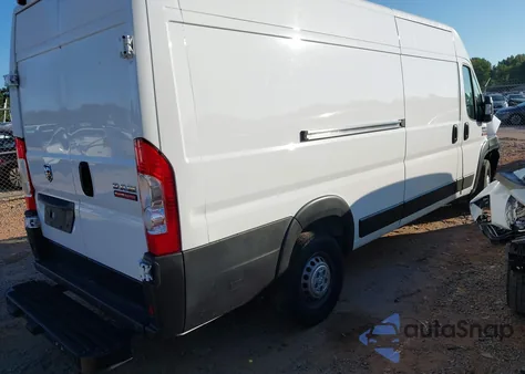 2022 Ram Promaster 3500 Cargo Van High Roof 159 Wb Ext from USA, damaged, VIN 3C6MRVJG3NE136189